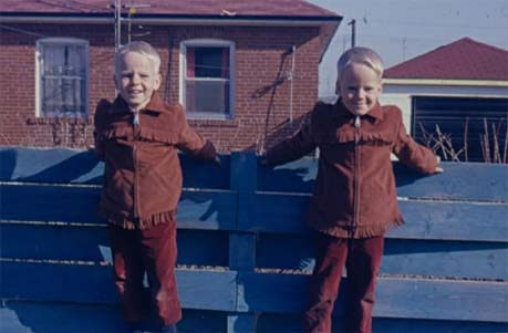 Grant and Greg Dainty's Childhood Photo