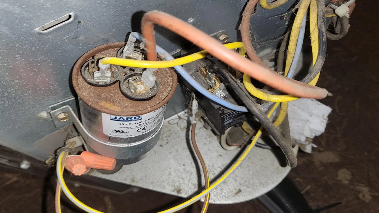 Need help with wiring a capacitor for A/C unit!